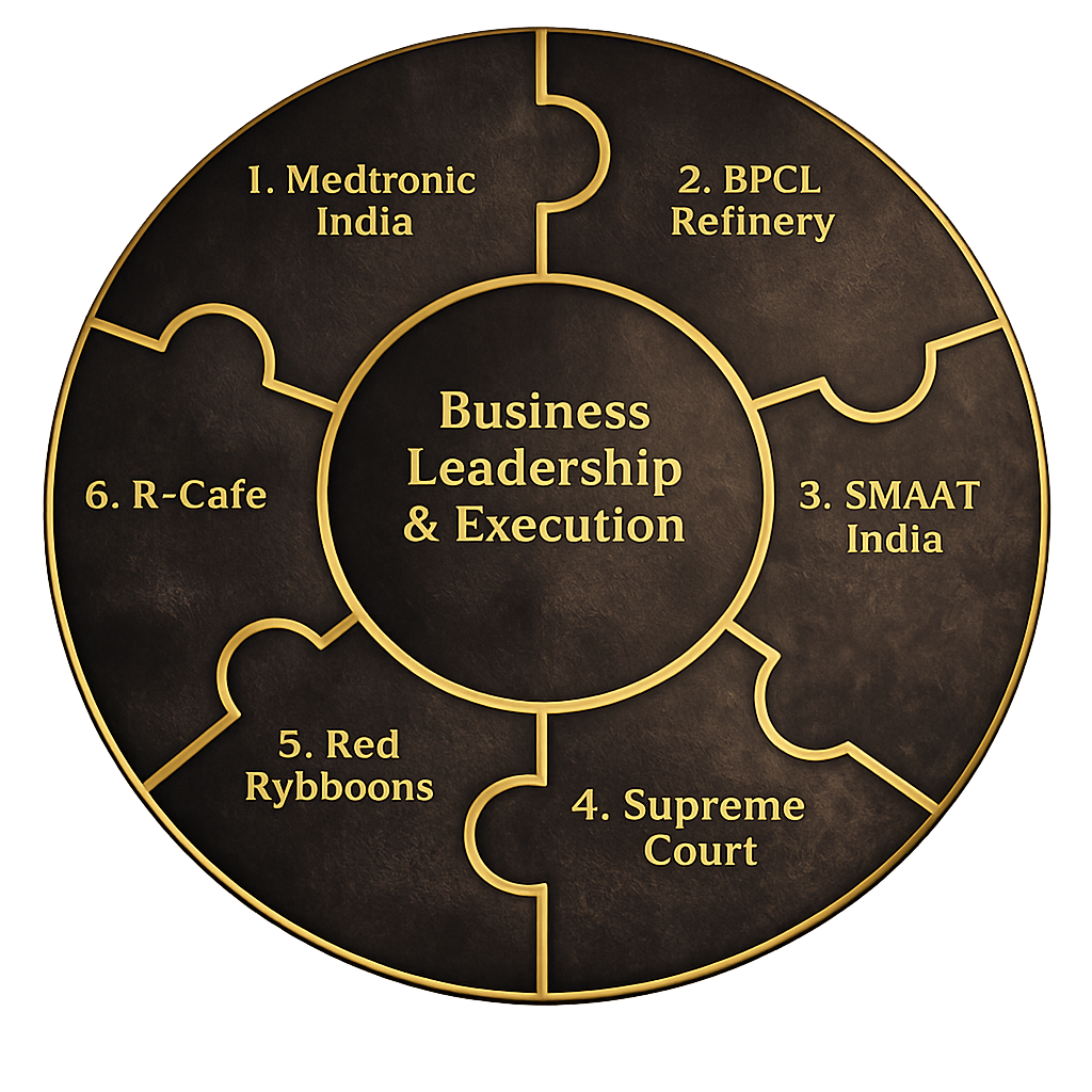 Business leadership portfolio preview