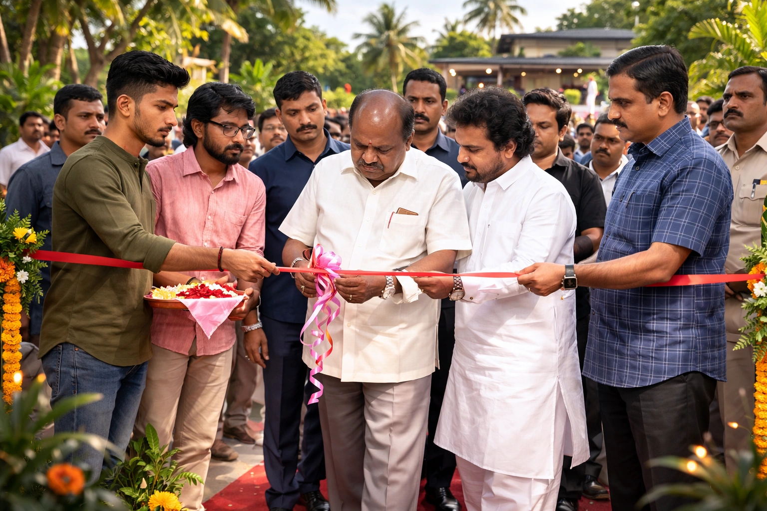 R-Cafe inauguration